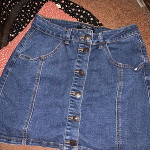 Jean skirt